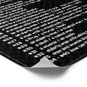 POSTER SOLUTION D'ILLUSION OPTIQUE (Coin)