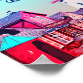 Poster Solvang Danish Downtown California Vintage (Coin)