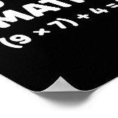 Poster Solve The Problem Do The Math 67 Meme Funny Teache (Coin)