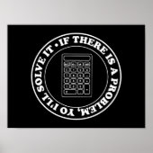 Poster Solveur De Problèmes. (Devant)