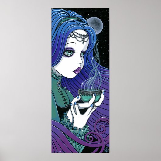 Poster "Soma" Céleste Moon Ritual Fae (Devant)