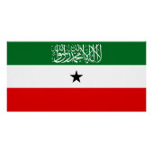 Poster Somaliland Flag (Devant)