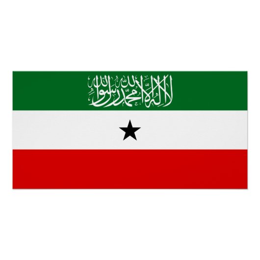 Poster Somaliland Flag (Devant)
