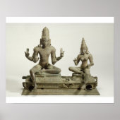 Poster Somaskanda, Chola, Tamil Nadu (bronze) (Devant)