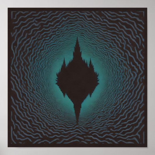 Poster Sombre mise en miroir (Devant)