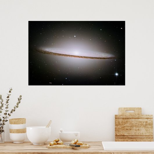 Poster Sombrero Galaxy (Cuisine)