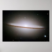 Poster Sombrero Galaxy (Devant)