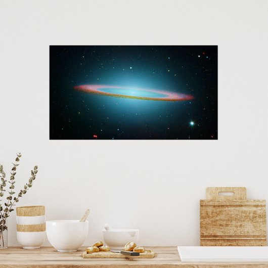 Poster Sombrero Galaxy (Cuisine)