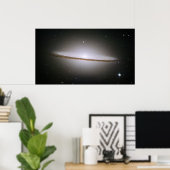 Poster Sombrero Galaxy (Bureau à domicile)