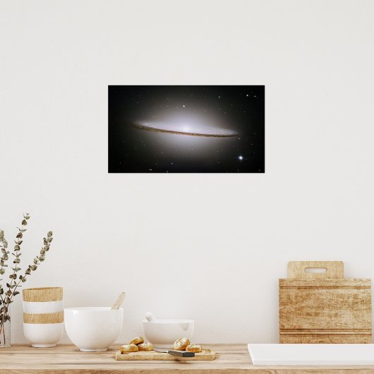 Poster Sombrero Galaxy (Cuisine)