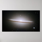 Poster Sombrero Galaxy (Devant)