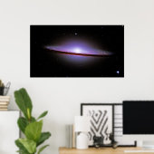 Poster Sombrero Galaxy Print (Bureau à domicile)