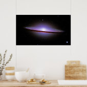 Poster Sombrero Galaxy Print (Cuisine)