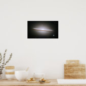 Poster Sombrero Galaxy (télescope Hubble) (Cuisine)