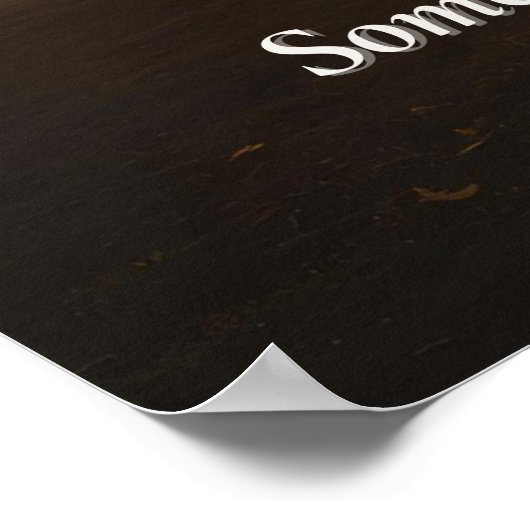 Poster Some Mornings Whisper Peace – Winter Calm Art Prin (Coin)