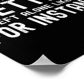 Poster Some Things Are Better Left Alone Like Me For Inst (Coin)