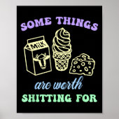 Poster Some Things Are Worth Ting For Funny Apparel  (Devant)