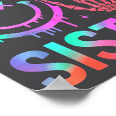 Poster Somebody's Mean Sister Funny Humor Quote Funny Sis (Coin)