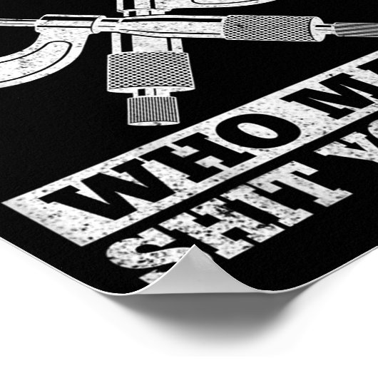 Poster Someone Who Makes You Can't - Funny Cnc Machinist (Coin)