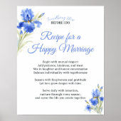 Poster Something Blue Recipe for a Happy Marriage (Devant)