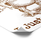 Poster Sometimes I Just Be Fartin’ Frog Funny Rude Silly  (Coin)