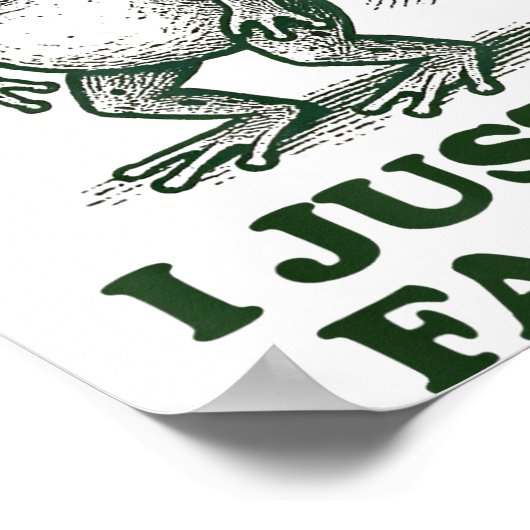 Poster Sometimes I Just Be Fartin' Funny Frog (Coin)