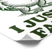 Poster Sometimes I Just Be Fartin' Funny Frog  (Coin)