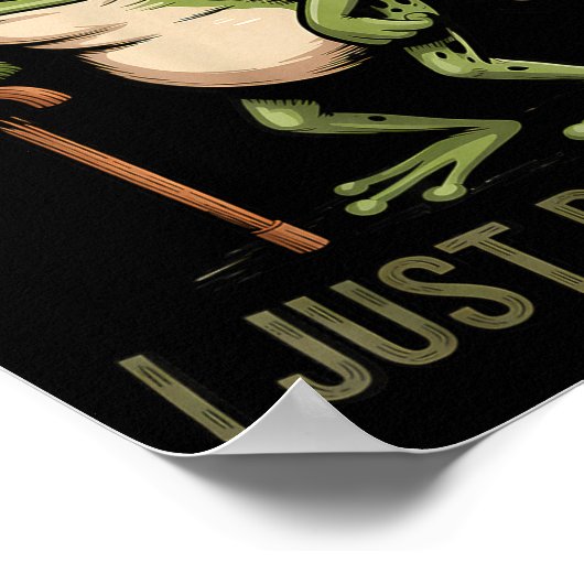 Poster Sometimes I Just Be Fartin' Funny Frog Farting  (Coin)