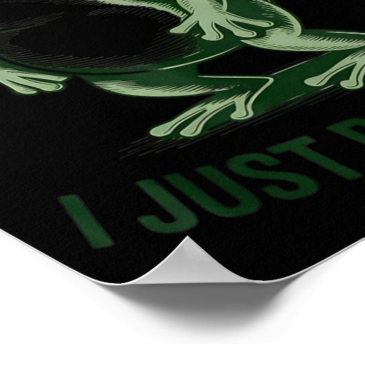 Poster Sometimes I Just Be Farting Funny Frog (Coin)