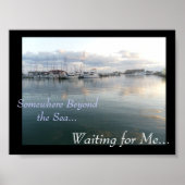 Poster Somewhere Beyond the Sea (Devant)