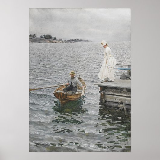 Poster Sommarnöje, Anders Zorn (Devant)