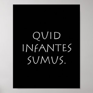 Poster Somme d'infantes