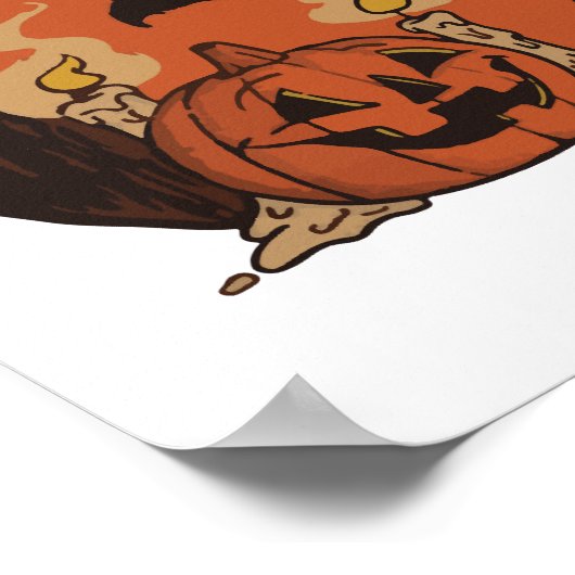 Poster sommeil halloween (Coin)