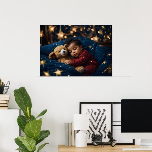 Poster Sommeil serré | (Bureau à domicile)