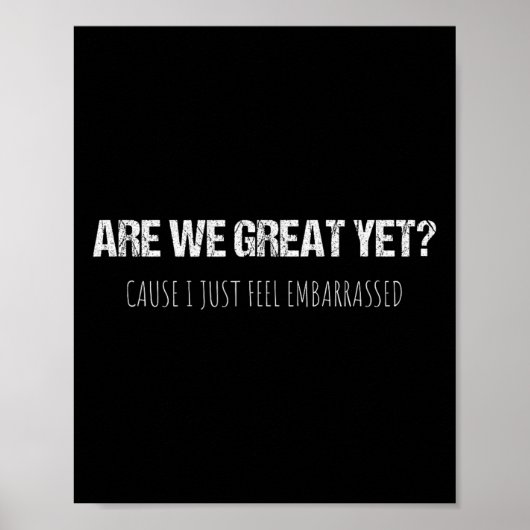 Poster Sommes-nous déjà grands parce que je me sens juste (Devant)