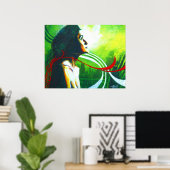 Poster sommes-nous humains (Bureau à domicile)