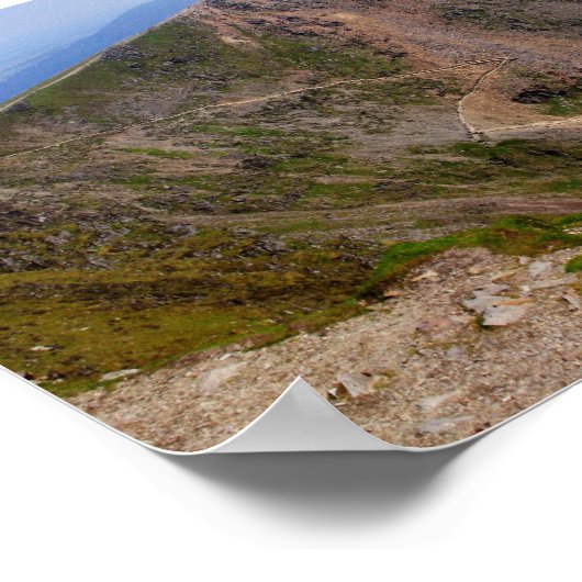 Poster Sommet de Snowdon (Coin)
