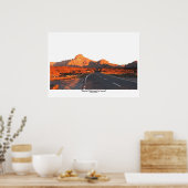 Poster Sommet du Mont Teide au coucher du soleil (Cuisine)