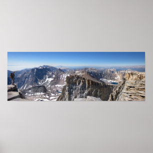 Poster Sommet du mont Whitney - sentier John Muir - Sierr