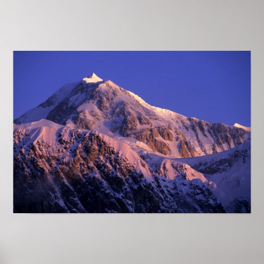 Poster Sommet du pic Denali Mt. McKinley) à (Devant)