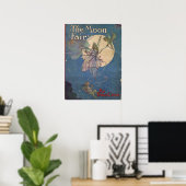 Poster Somnium Books — Dan Crow La Lune Fée (Bureau à domicile)