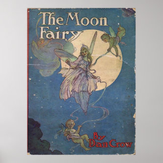 Poster Somnium Books — Dan Crow La Lune Fée
