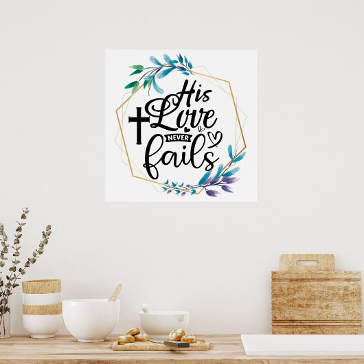 Poster Son Amour n'échoue jamais (Cuisine)