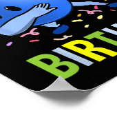 Poster Son Anniversaire Bowling Byll (Coin)