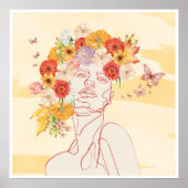 Poster Son bonheur d'automne (Devant)