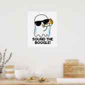 Poster Son Boogle Funny Ghost Bugle Pun (Cuisine)