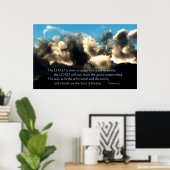 Poster Son chemin est dans le Whirlwind (Bureau à domicile)