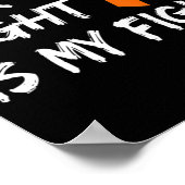 Poster Son Combat Est Mon Combat Contre La Leucémie 7 (Coin)