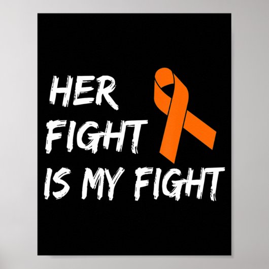 Poster Son Combat Est Mon Combat Contre La Leucémie 7 (Devant)
