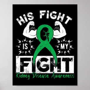 Poster Son Combat Est Mon Combat Contre La Maladie Du Rei